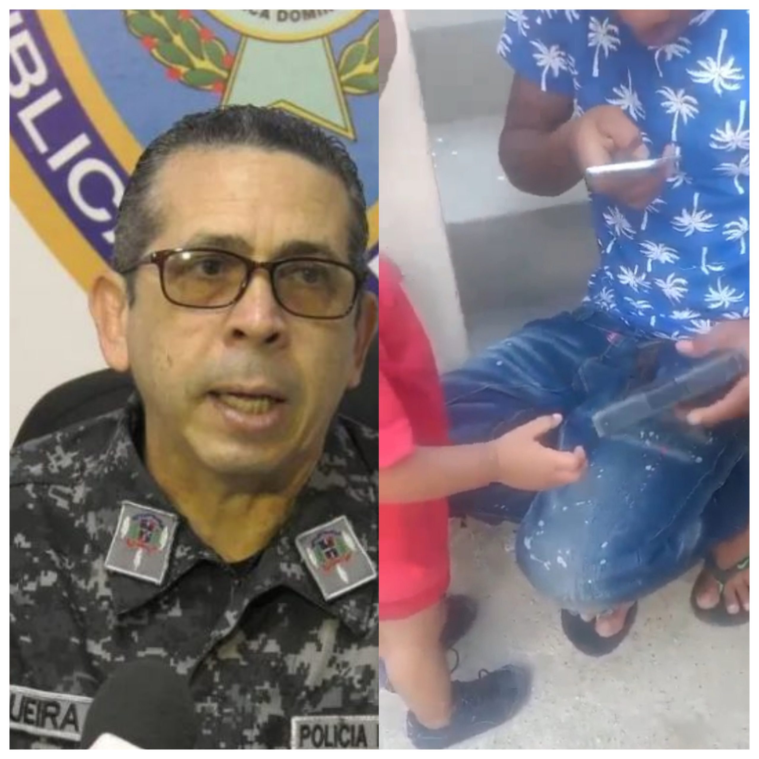 PN aclara video de niño con pistola es antiguo