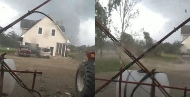 Tornado en Nueva York causa daños y deja heridos en Arkwright (VIDEO)