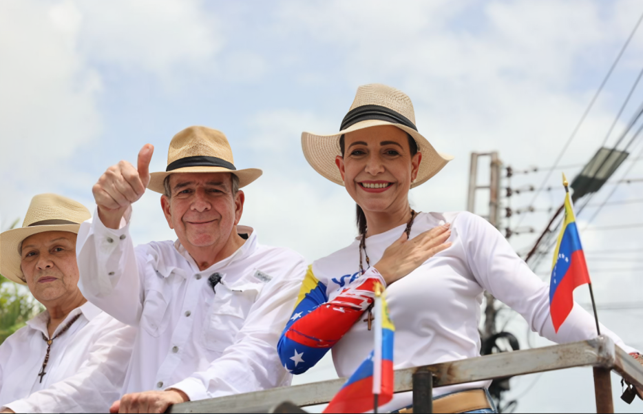 María Corina Machado agradece apoyo de RD tras orden de arresto contra Edmundo González