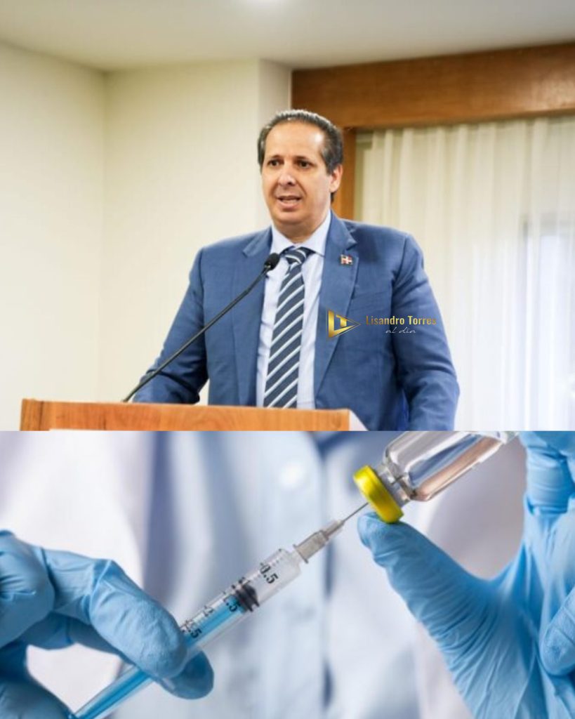 Ministro de salud llama a dominicanos a vacunarse