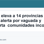 Imagen editorial sobre 14 provincias bajo alerta por vaguada en República Dominicana