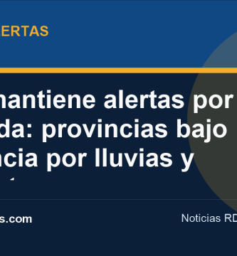Imagen editorial: COE mantiene alertas por vaguada: provincias bajo vigilancia por lluvias y tormentas