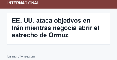 Imagen editorial sobre tensión entre Estados Unidos e Irán en el estrecho de Ormuz