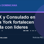Imagen editorial: INDEX y Consulado en Nueva York fortalecen agenda con líderes dominicanos en EE.UU.