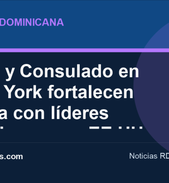 Imagen editorial: INDEX y Consulado en Nueva York fortalecen agenda con líderes dominicanos en EE.UU.