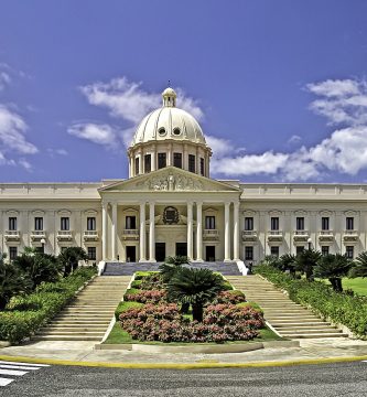 Palacio Nacional de la República Dominicana, donde se realizó una protesta por documentos y nacionalidad