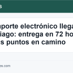 Imagen editorial sobre el pasaporte electrónico dominicano en Santiago